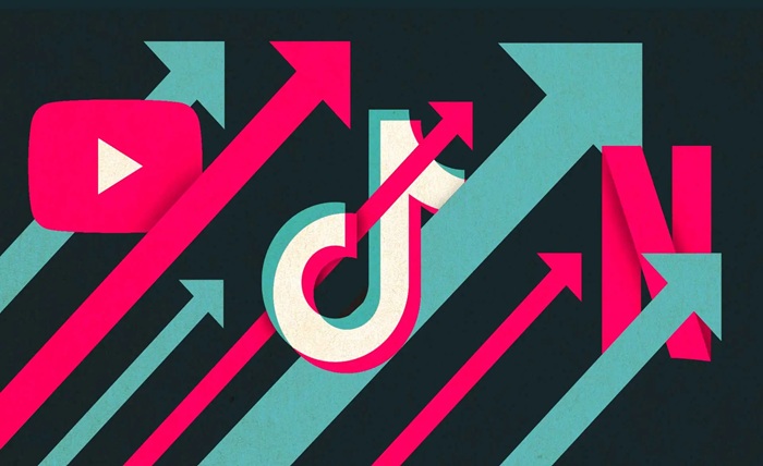 TikTok, YouTube, and Netflix